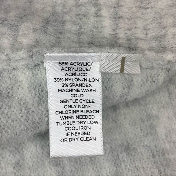 ANN TAYLOR LOFT GREY SWEATER XS NWT - Picture 10 of 10